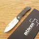 Boker Exskelibur Ii Folding Knife 2 ¾ Cpm-s35vn Steel Blade Carbon Fiber Handle