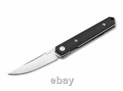 Boker Kwaiken 42 Mini Folding Knife 3.13 D2 Tool Steel Blade Black G10 Handle
