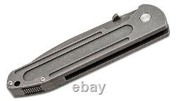 Boker Plus Evade Folding Knife 3.48 D2 Tool Steel Drop Blade Stainless Handle