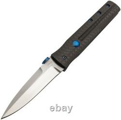 Boker Plus Icepick Folding Knife 3.23 VG -10 Steel Dagger Blade Carbon Fiber