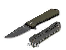 Boker Plus Kihon Framelock Folding Knife 3.35 D2 Tool Steel Blade G10 Handle