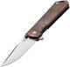 Boker Plus Kihon Linerlock A/o Copper Handle D2 Steel Folding Knife