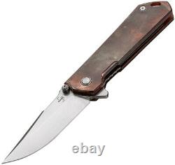 Boker Plus Kihon Linerlock A/O Copper Handle D2 Steel Folding Knife