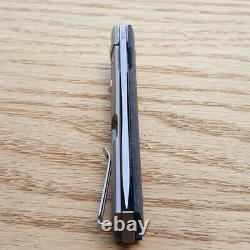 Boker Plus Kwaiken Folding Knife 3 D2 Tool Steel Blade Carbon Fiber/Titanium