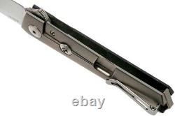 Boker Plus Kwaiken Folding Knife Steel Blade Carbon Fiber/Titanium 01BO231