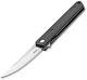 Boker Plus Kwaiken Linerlock Black Carbon Fiber Folding D2 Steel Knife P01bo256