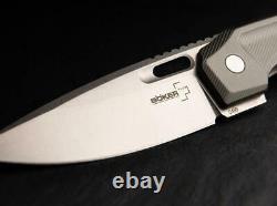 Boker Plus Warbird Frame Folding Knife 3.75 D2 Tool Steel Blade Aluminum Handle