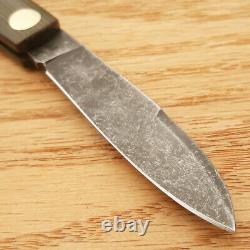 Boker Prime Barlow Folding Knife 2.72 O-1 Steel Blade OD Green Micarta Handle