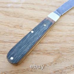 Boker Schloss Burg Barlow Folding Knife 2.72 O1 Tool Steel Blade Wood Handle