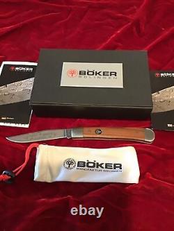 Boker Tree Brand Plain Edge Folding Pocket Knife Boker WithBox Original