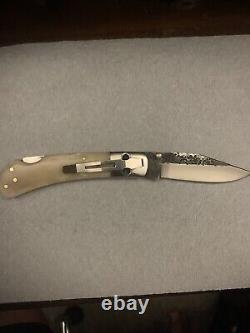 Brand New Texan Knives USA 1095 High Carbon Steel Lock Back Folder