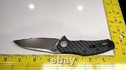 Brand New Zero Tolerance ZT 0770CF Carbon Fiber CPM S35VN Blade Folding Knife