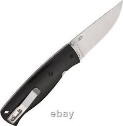Brisa Birk 75 Linerolock Folding Knife 3 CPM S30V Steel Blade Black G10 Handle