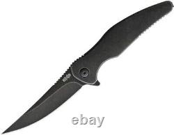 Brous Blades Sniper Folding Knife 4 D2 Tool Carbon Steel Blade Stainless Handle