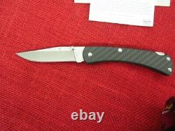 Buck Knife 0110CFSLE 110 Folding Slim Hunter 2020 Legacy Limited Carbon Fiber
