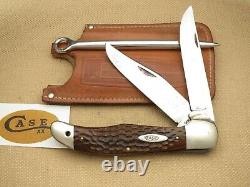 CASE XX USA 1965-1969 6265 SAB DR Folding Hunter MARINERS KNIFE SET
