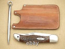 CASE XX USA 1965-1969 6265 SAB DR Folding Hunter MARINERS KNIFE SET