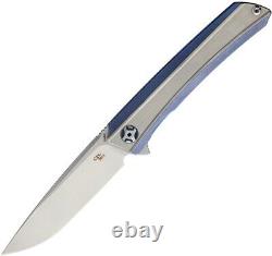 CH Knives LightWeight Folding Knife 3.5 D2 Tool Steel Blade Titanium Handle