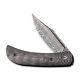 Civivi Appalachian Drifter 2 C19010c-ds3 Knife Damascus Steel Black Carbon Fiber