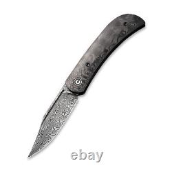 CIVIVI Appalachian Drifter 2 C19010C-DS3 Knife Damascus Steel Black Carbon Fiber