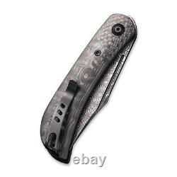 CIVIVI Appalachian Drifter 2 C19010C-DS3 Knife Damascus Steel Black Carbon Fiber