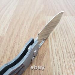 CJRB Ekko Folding Knife 3.25 CPM-S90V Steel Blade Titanium/Fat Carbon Handle