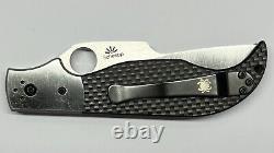 CLEAN Spyderco Navaja (C147CF) folding pocket knife ethnic series RARE