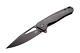 Cmb Folding Knife Black Ti/carbon Fiber Handle S35vn Plain Black Blade Cmb-04b