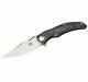 Cmb Made Knives Folding Knife 3.74 M390 Steel Blade Titanium/carbon Fiber Handle