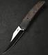 Cmb Made Knives Zetsu Folding Knife 3.62 M390 Steel Blade Titanium/carbon Fiber