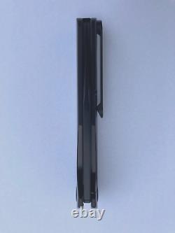 CMB Made Spear Folding Knife 3.75 S35VN Blade Titanium / Carbon Fiber EXC