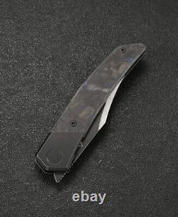 CMB Zetsu CMB-09B Titanium+Carbon Fiber Handle M390 Steel Pocket Folding Knife