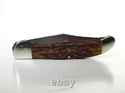 Case XX 5265 SAB RED STAG 1940-1964 HIGH PULL Rare Folding Hunter
