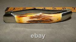 Case XX 5265SAB, 1940-64 folding Hunter awesome stag scales super nice condition