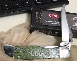 Case XX Kickstart Mid-Folding Hunter Green Black Carbon Fiber (CA-50711) NIB