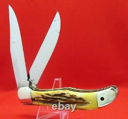 Case XX USA 1965-69, 5265 SAB Stag Folding Hunter Knife