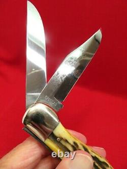 Case XX USA 1965-69, 5265 SAB Stag Folding Hunter Knife