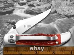 Case xx Kickstart Mid Folding Hunter Knife Red Bone CV Pocket Knives 07003