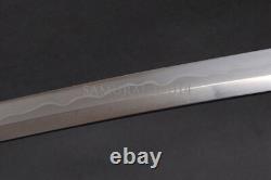 Clay Tempered 1095 Carbon Steel Bare Blade Folded 15 Times DIY Samurai Katana
