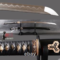Clay Tempered Hardened Japanese Samurai Katana Folded 15 Times 1095 Carbon Steel