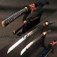 Clay Tempered Japanese Samurai Katana &wakizashi Sword Folded Carbon Steel Black