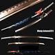 Clay Tempered Japanese Samurai Katana &wakizashi Sword Folded Carbon Steel Black