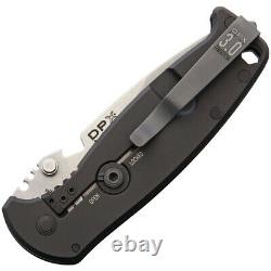 DPx Gear Milspec 3.0 HEST Framelock Black G10 Folding Niolox Steel Knife 200