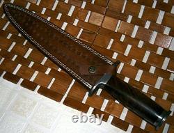 Damascus Folded High Carbon Steel Dirk Premium Crafted Hand Forged Dagger knife