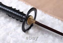 Damascus Folded Steel Japanese Samurai Sword Katana Full Tang Battle Ready Sharp