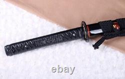 Damascus Folded Steel Japanese Samurai Sword Katana Full Tang Battle Ready Sharp