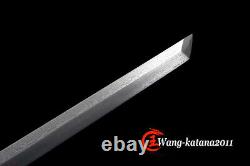 Damascus Folded Steel Rosewood Chinese Sword Round Head Sui Dao Funtional Sharp