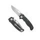Demko Knives Folding Knife Black Carbon Fiber Handle 20cv Clip Point Plain Edge