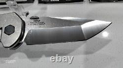 Discontinued Zero Tolerance ZT 0620CF Emerson CF/Ti CTS-204P Blade Folding Knife
