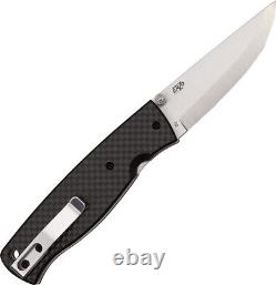 EnZo Folding Pocket Knife New Birk 75 Black 2501